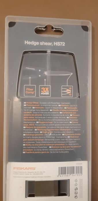 Fiskars foarfeca pentru gard viu