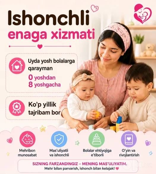 Oʻz uyimda bola qarash xizmati