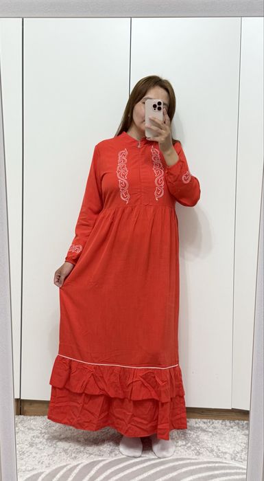 Красивое платье халат