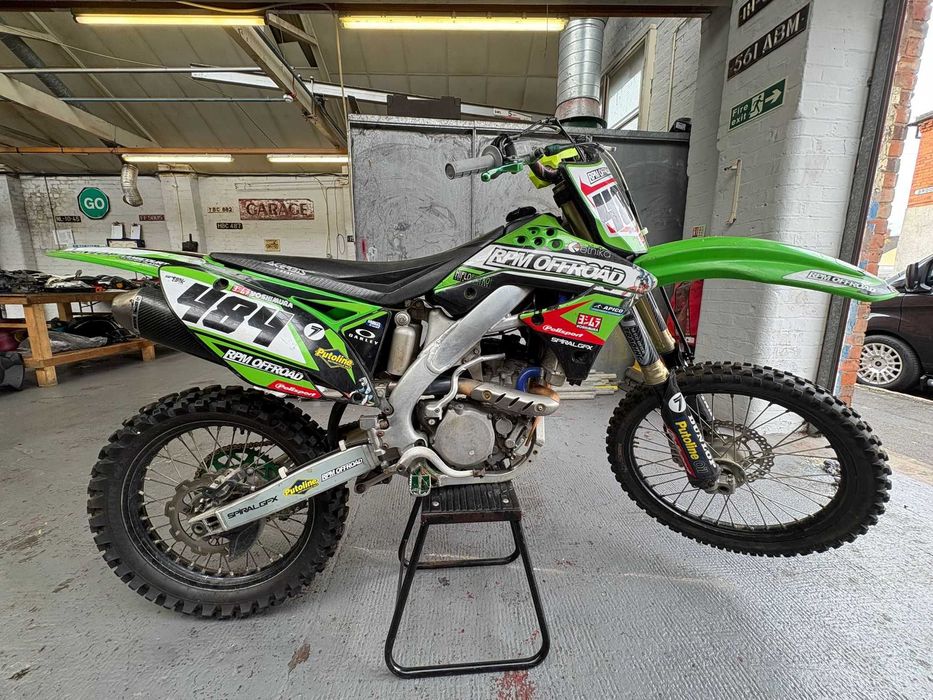 Kawasaki KXF 250 2008 на части