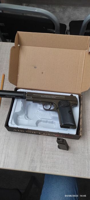 Pistalet metall oʻqlari bn