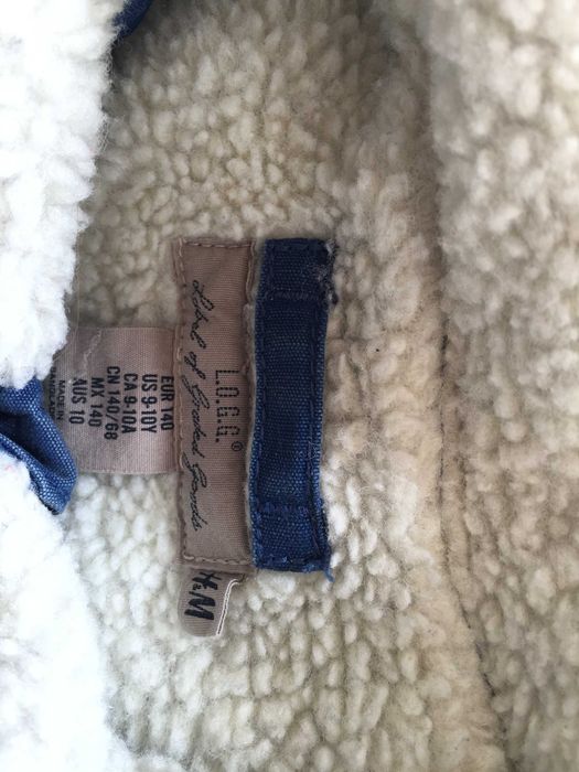 Детско яке за момче H&M, за 140 см височина, почти ново, цип и копчета