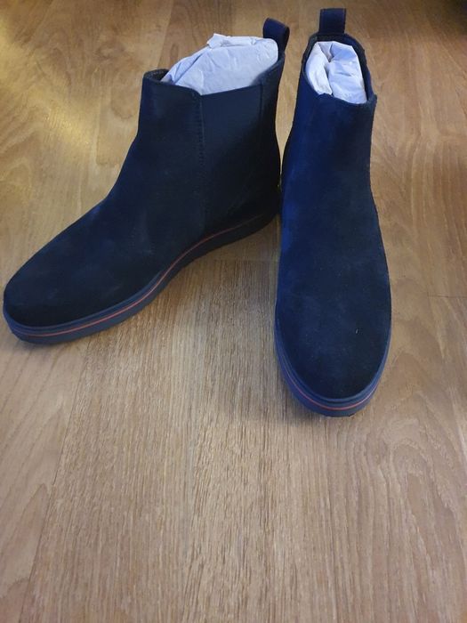 Botine dama culoare albastru