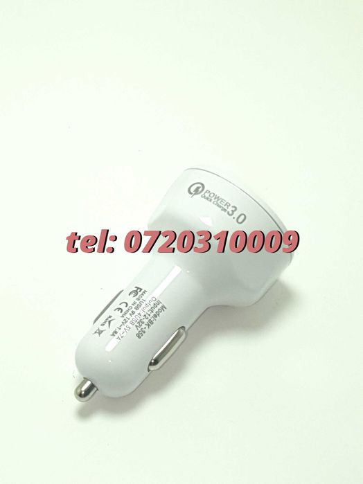 Superfastcharge Incarcator Auto Cu Patru Porturi Usb Partycharge