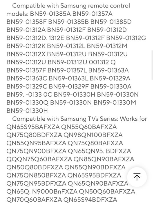 BN59-01385A Samsung смарт дистанционно