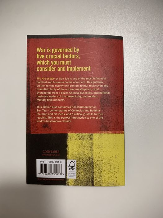 Квига The Art of War.
