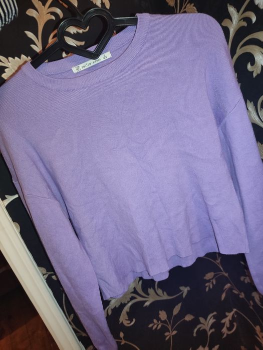 Короткая Толстовка-худи с флисом+кофточка, утепленная