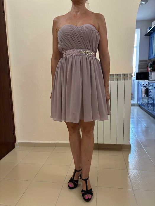 официална къса дамска рокля