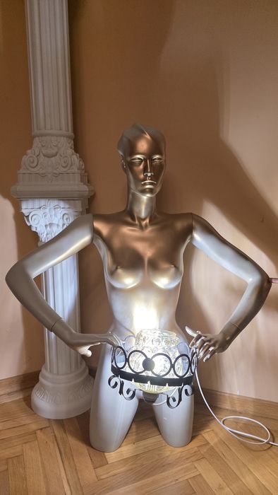 Set statuete lampadar felinar