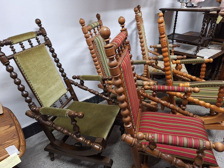 Винтидж Люлеещи столове