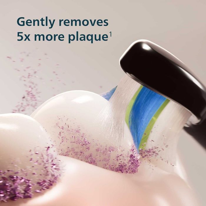 Електрическа четка за зъби Philips Sonicare серия 4000,черна,HX4044/52