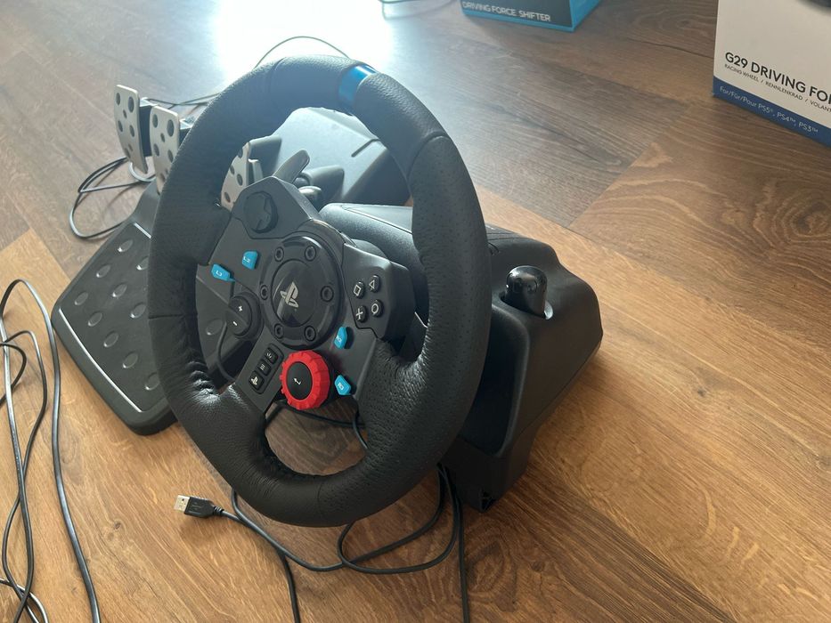 Volan G29(ps4,ps5)+Schimbător