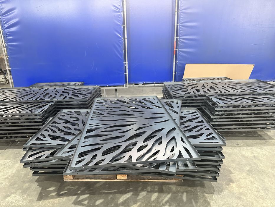 Лазерни метални пана за огради, парапети и декорации