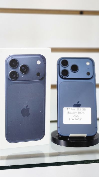 Iphone 17 pro 256gb 1 sikl 100% sim esim