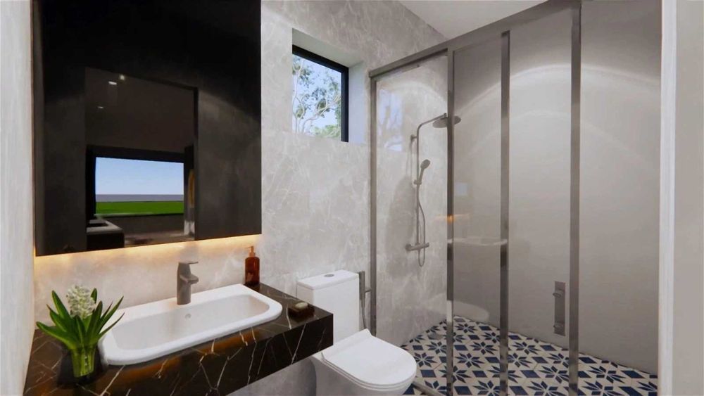 НА ИЗПЛАЩАНЕ - Евтина сглобяема къща с 2 спални, 65 кв. м