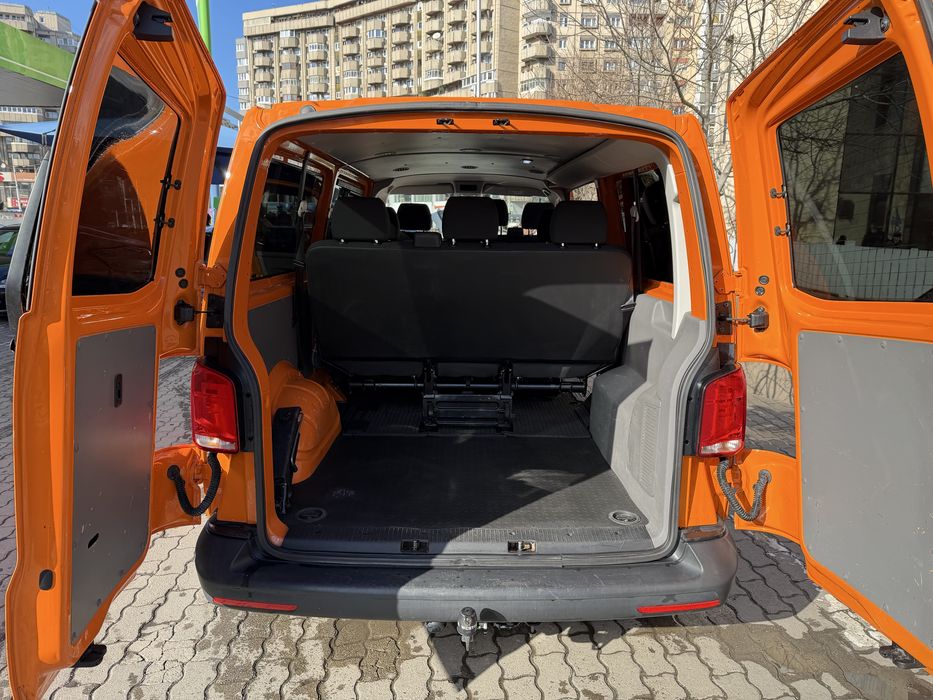 Vw  T6.1 Caravelle-Lung -9 locuri,150 Cp-An 2022,Istoric la VW