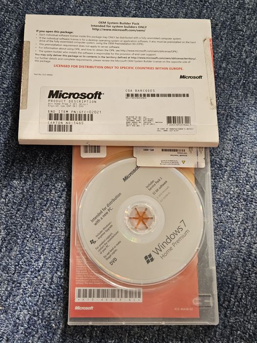 Microsoft Windows 95 + Internet Explorer, Windows 98, Windows 7 cd / dvd EN