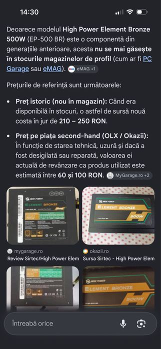 Sursa Sirtec 500 W