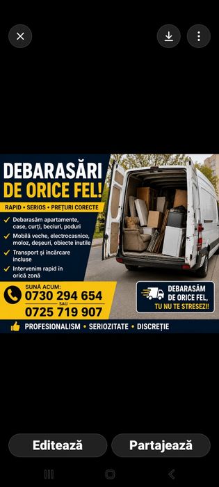 Debarasări apartamente