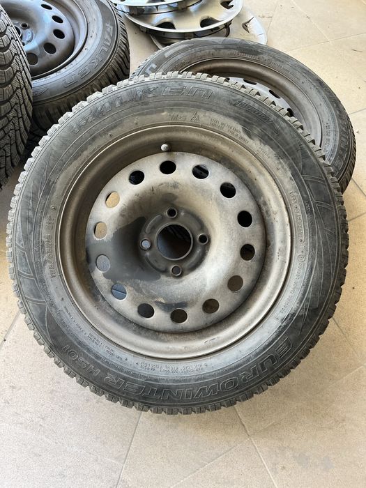 Джанти със зимни гуми Falken