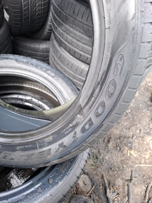 Vand set 4 anvelope 255 50 20 goodyear de vara bune  dot 2020