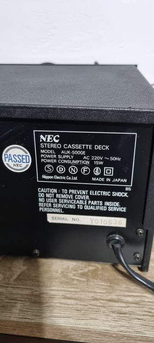 Deck NEC AUK 5000E, in stare buna de functionare, japan