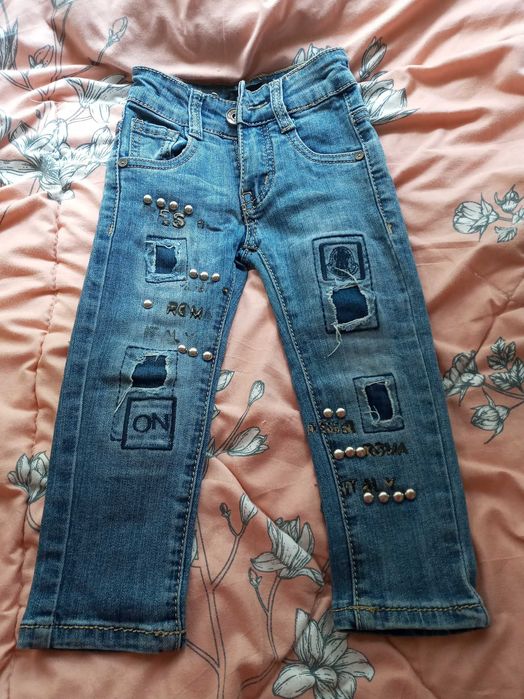 Джинсы на девочку