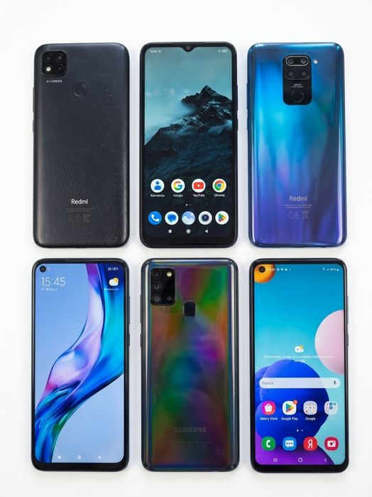 Samsung a21s Redmi note 9 Redmi 9c
