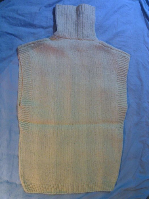 Vesta lana lucrata manual unicat