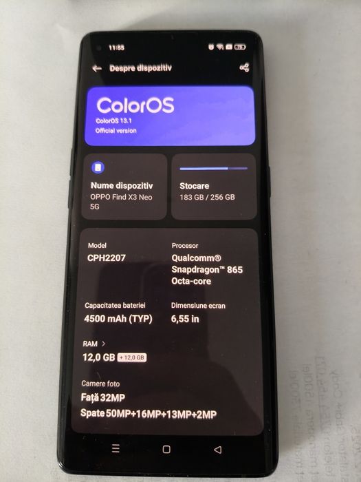 Oppo Find X3 Neo Dual-sim 256gb/12Ram