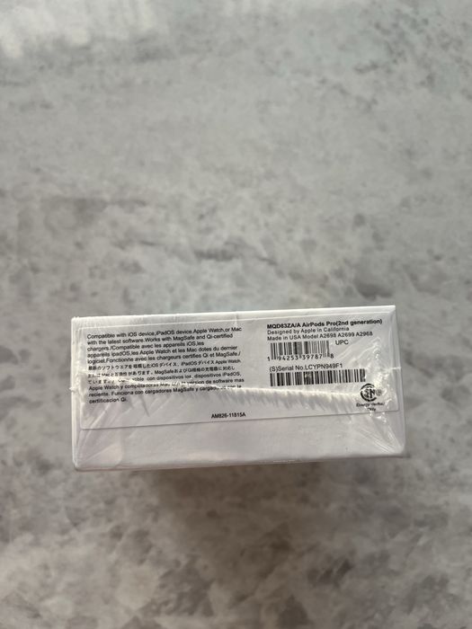 Vand AirPods Pro (2nd generation) sigilate