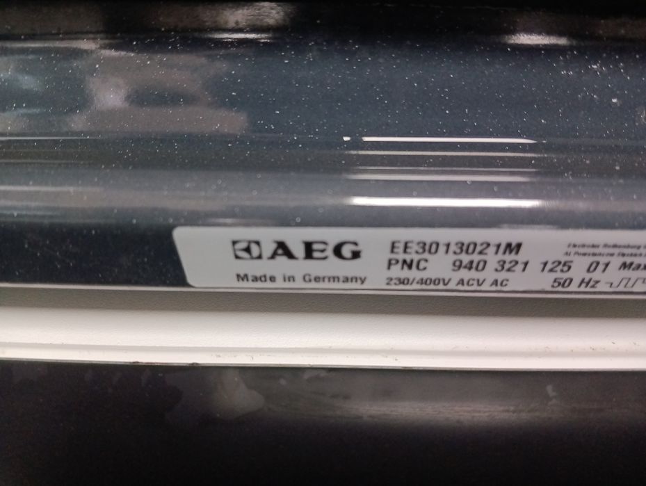Иноксова печка за вграждане АЕГ Aeg   с две години гаранция!