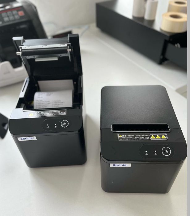 Принтер чеков Xprinter 58, 80мм Usb/USB+LAN/LAN/USB+Wifi/Bluetooth