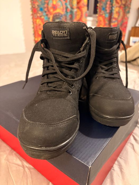 Ghete moto textil mărimea /nr 38