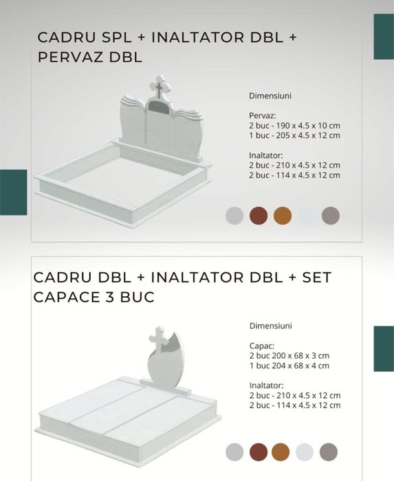 Morminte cruci din granit