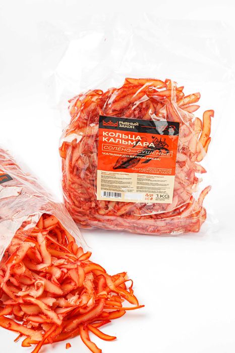 Кольца кальмара со вкусом краба