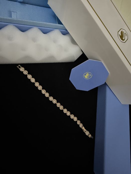 Bratara swarovski angelic rose gold