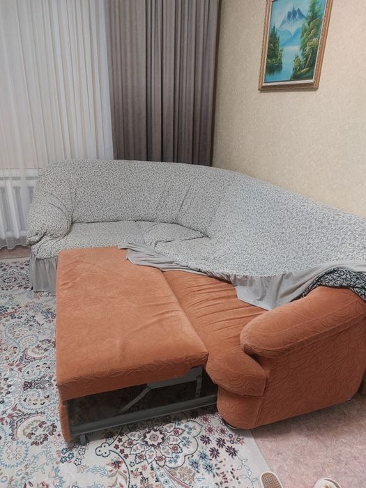 Диван угловой + 1 кресло