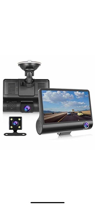 Cameră auto , Marșarier , HD , Camera Interior , Fața+spate Led tripla