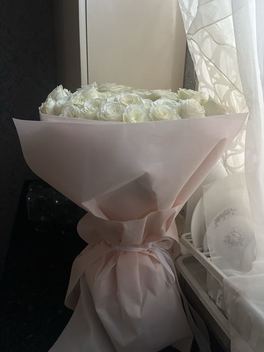 * Букет из 51 белой розы