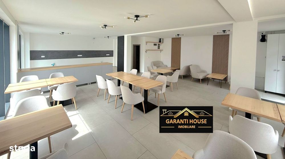 Zona DruRelax, spatiu comercial de inchiriat, terasa, 700€/Luna + TVA