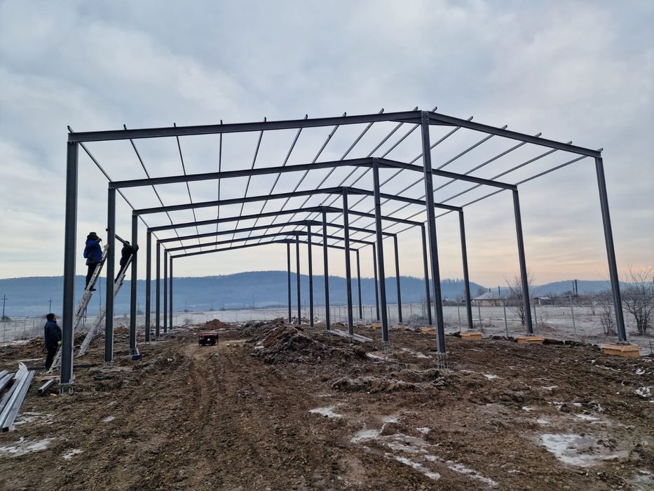 Vând Hale metalică conform proiectului dvs lucrăm fără avans