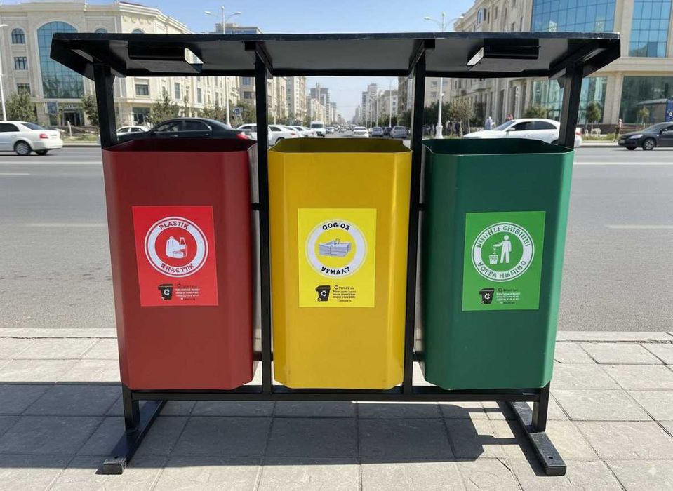 Металлические урны с усиленной рамой Мусорный бак урна Доставка есть!