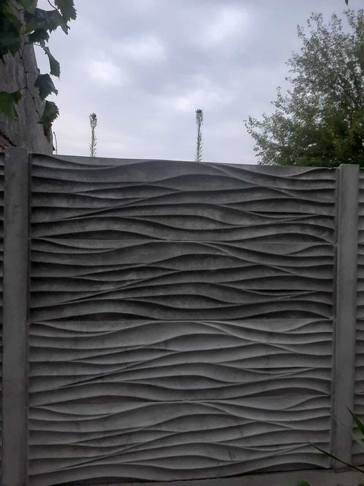 Gard de beton  prefabricat