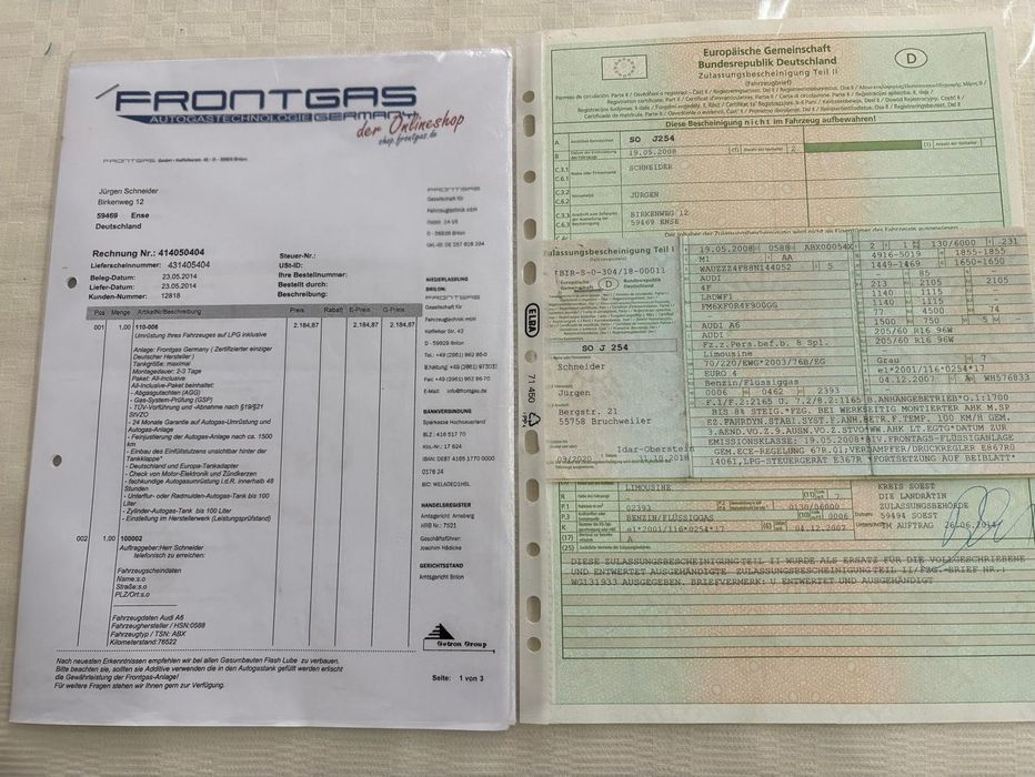 Vand Audi A6 Sline 2,4 benzina +GPL