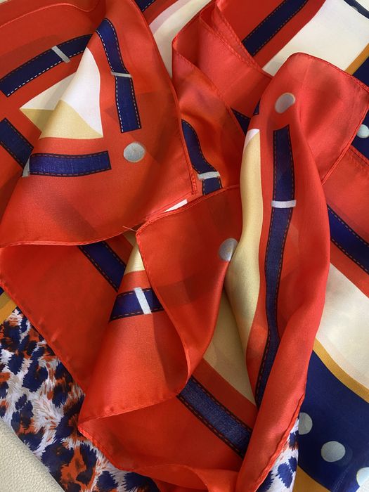 Дамски шал естествена коприна