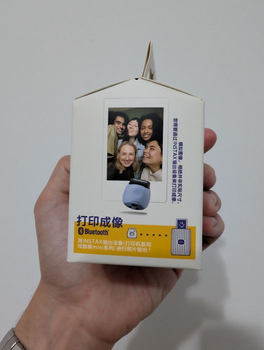 Мини камера Fujifilm Instax Pal Blue + чехол