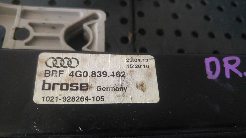 Macara geam electric dreapta spate audi a6 c7 4g 4g0839462