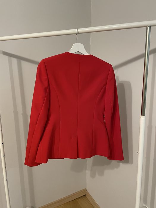 Червен оувърсайз костюм MOHITO XS/S