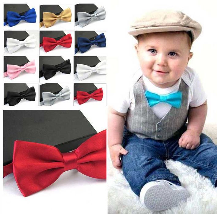 ДЕТСКИ БУТИКОВИ ПАПИОНКИ.Детска папионка.Избор на цвят по ваше желание